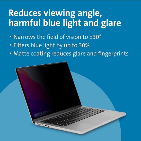 Kensington MagPro Elite Magnetic Privacy Screen for MacBook Pro 16 Inch,K58371WW - Picture 4 of 7